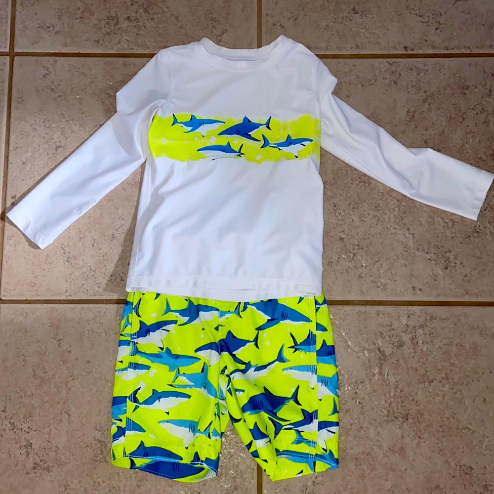 EUC kids shark swim set
